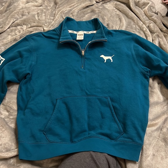 VS PINK HALF ZIP - Picture 2 of 6